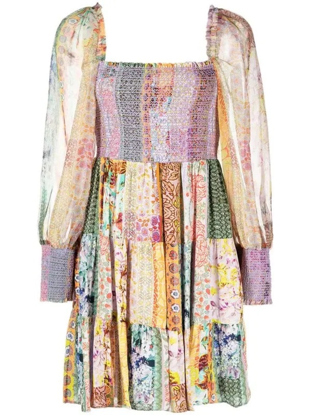 Alice + Olivia Rowen Tiered Mini Dre S - Picture 6 of 15